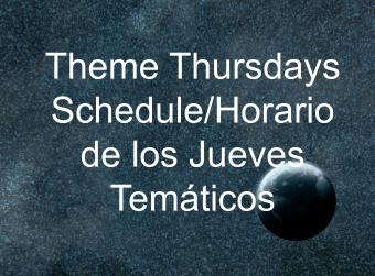 Theme Thursdays/Jueves temáticos